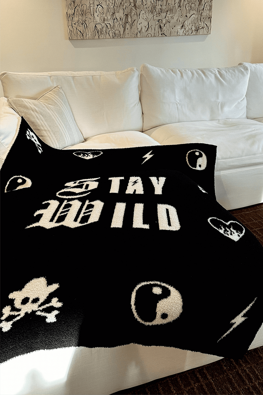 Stay Wild Blanket Jagger + Cash