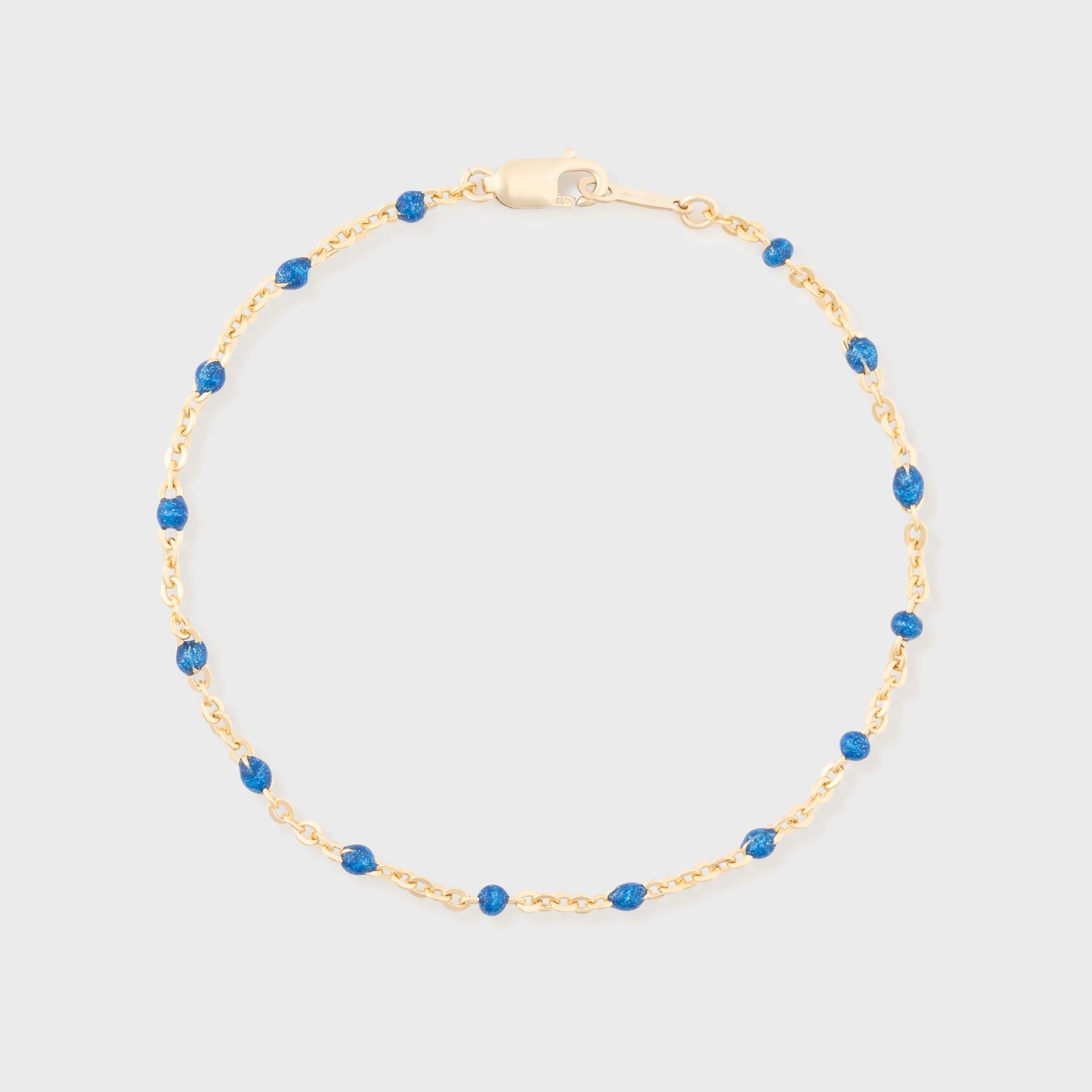 blue daisy bracelet Cuffed by Nano LLC
