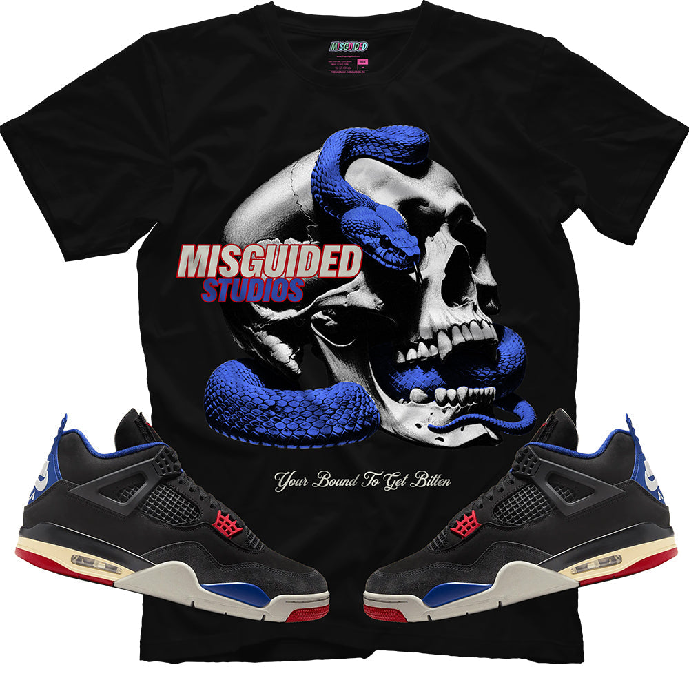 Bound To Get Bitten (Air Jordan 4 Rare Air) T-Shirt Misguided
