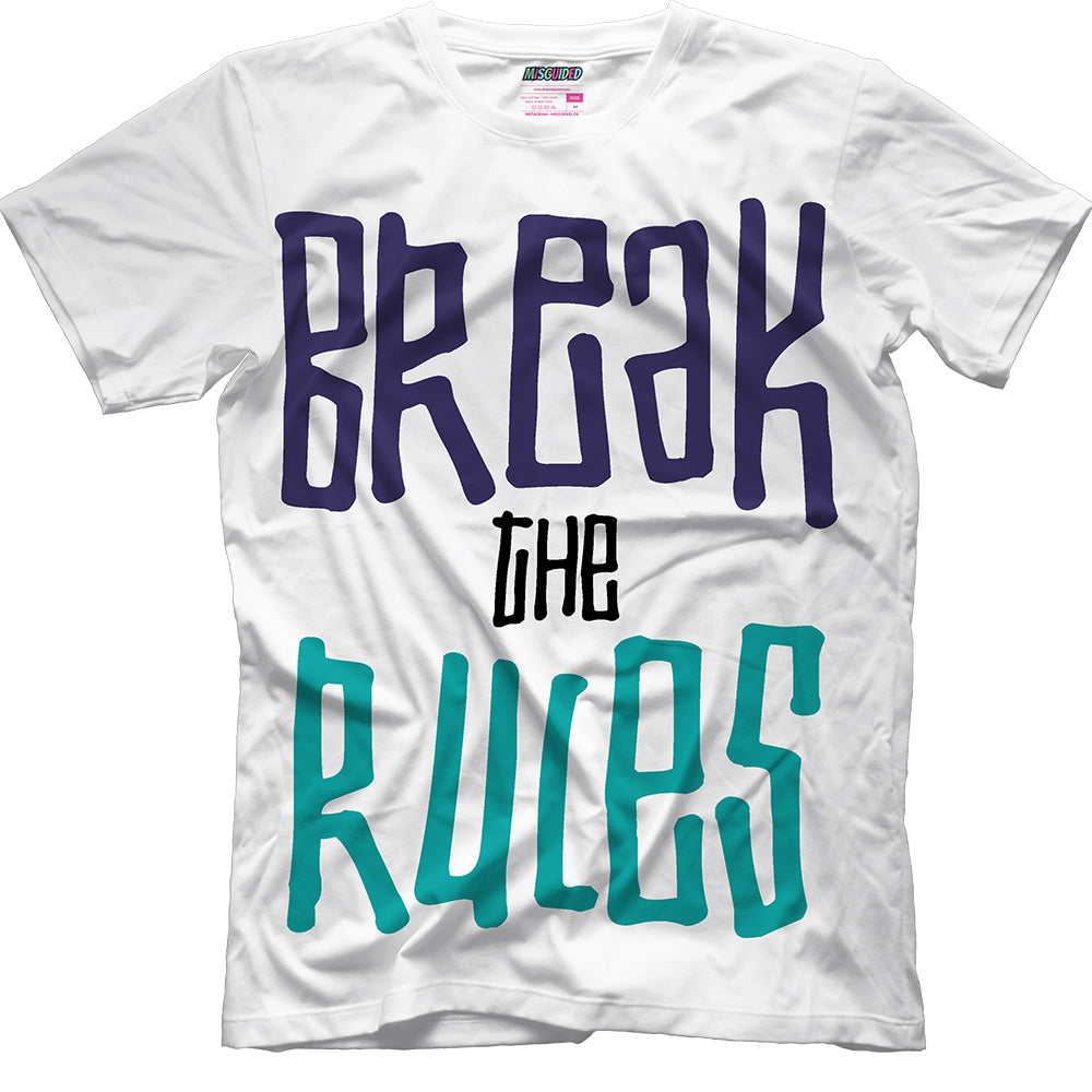 Break The Rules (Air Jordan 5 Grape) T-Shirt Misguided