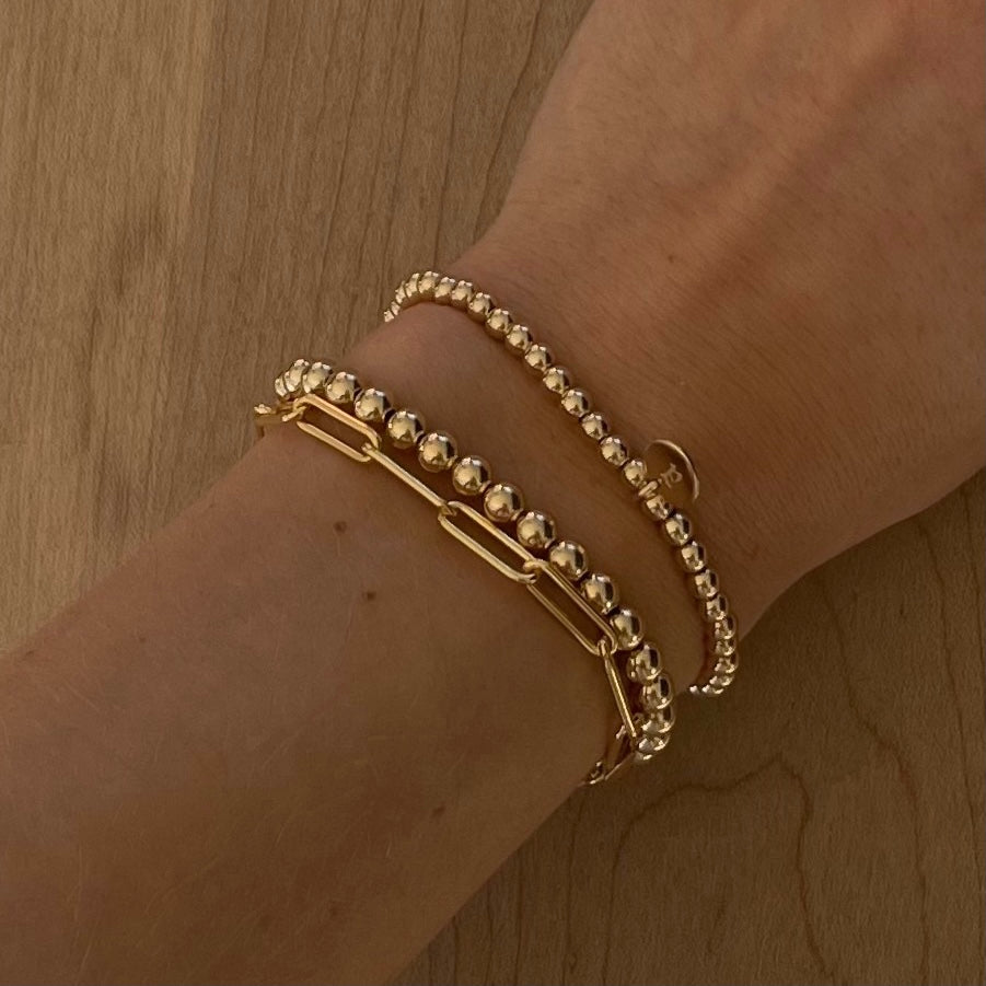 chunky paperclip bracelet Cuffed by Nano LLC