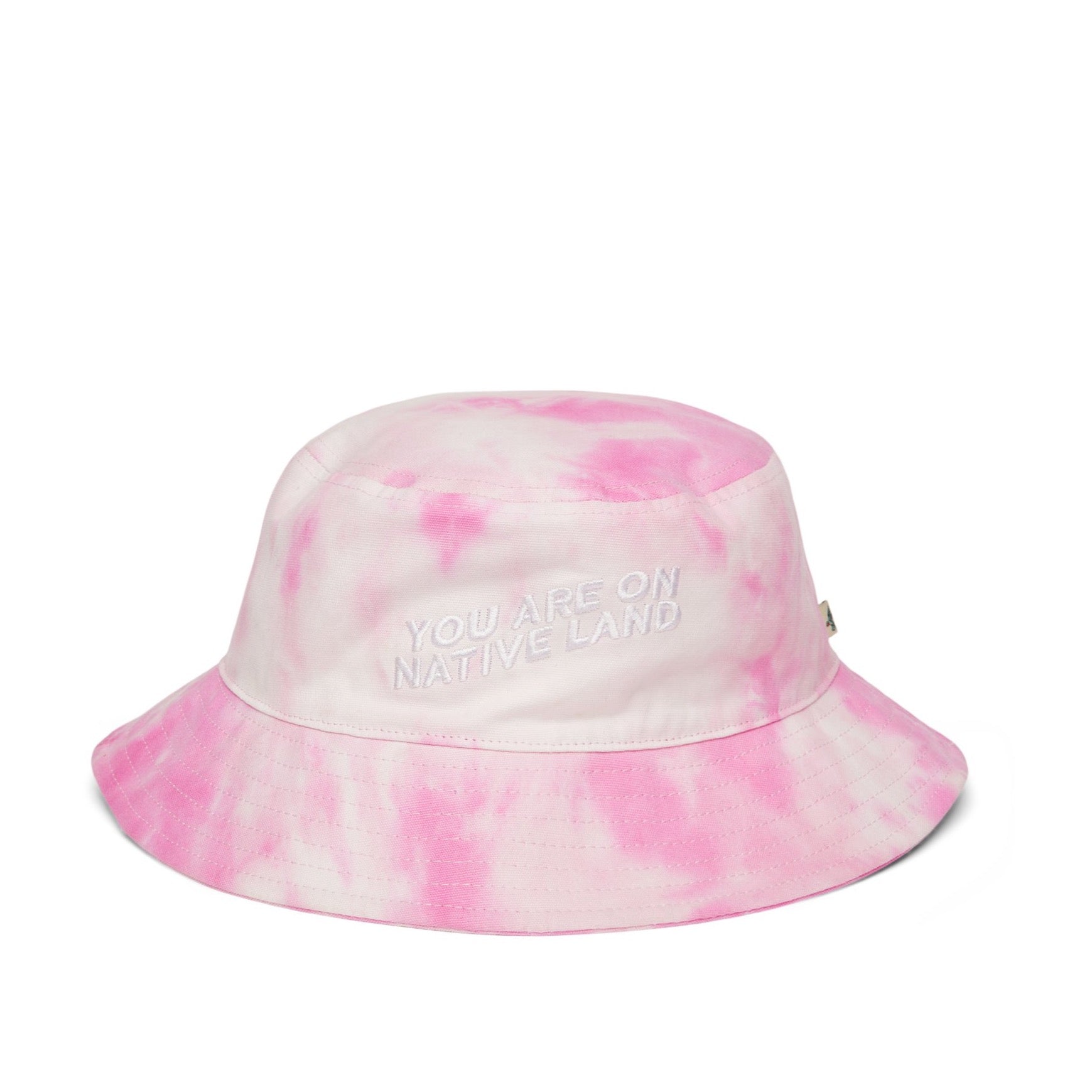 'YOU ARE ON NATIVE LAND' BUCKET HAT