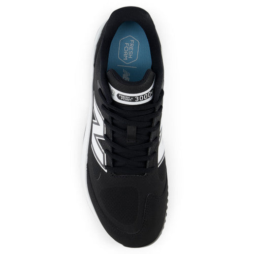 New Balance 3000v7 Turf Shoe - Black/White Honig's