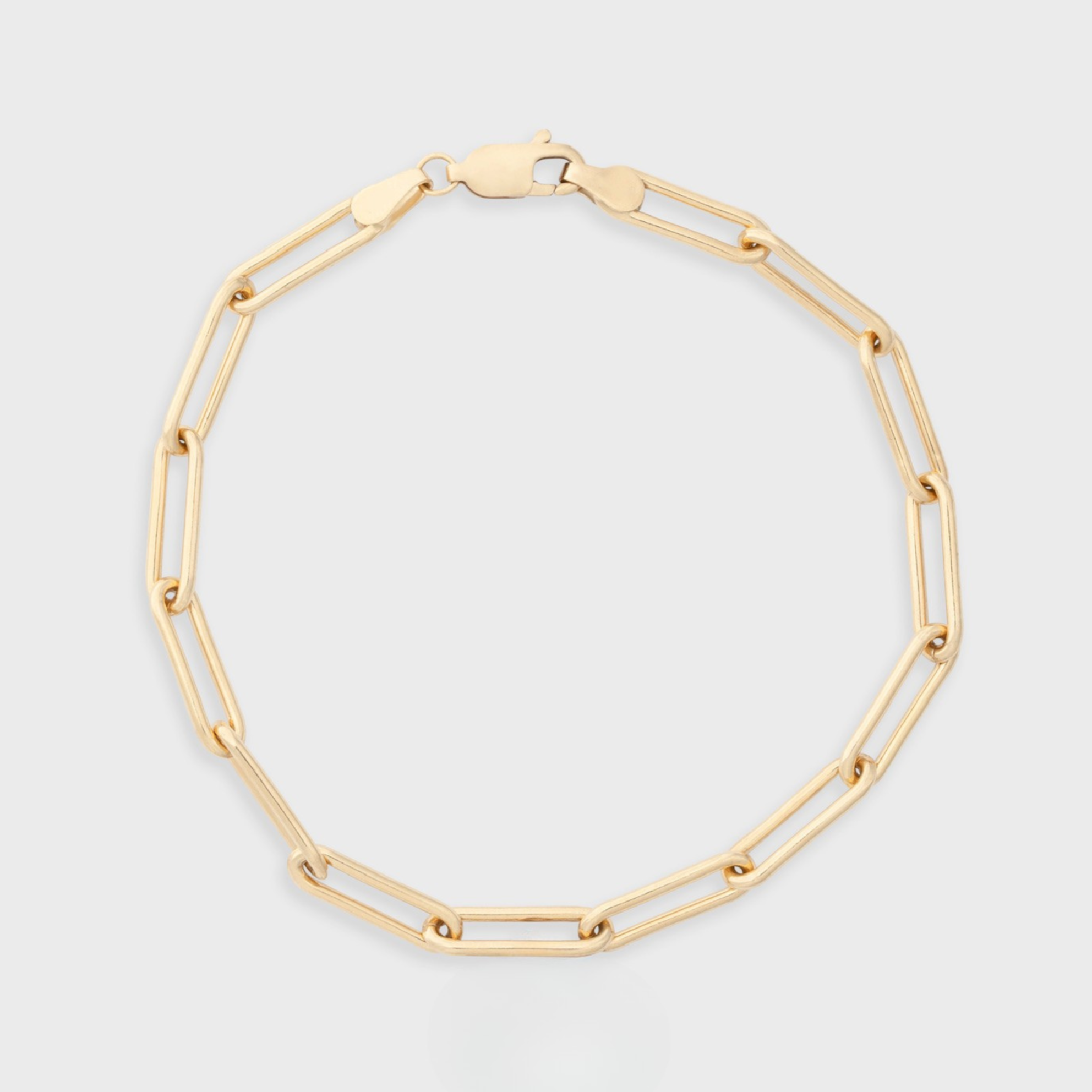 chunky paperclip bracelet Cuffed by Nano LLC